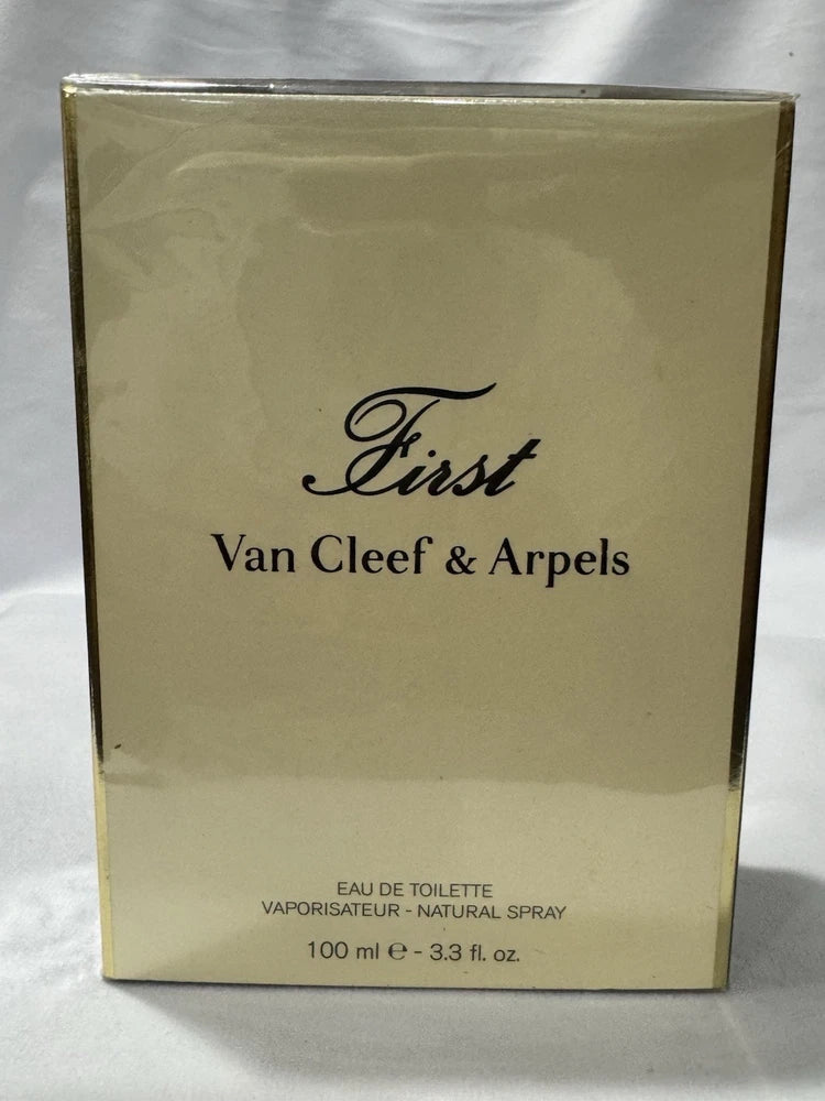 VINTAGE First by Van Cleef & Arpels 3.3 oz / 100 ml Eau de Toilette Spray SEALED EDT