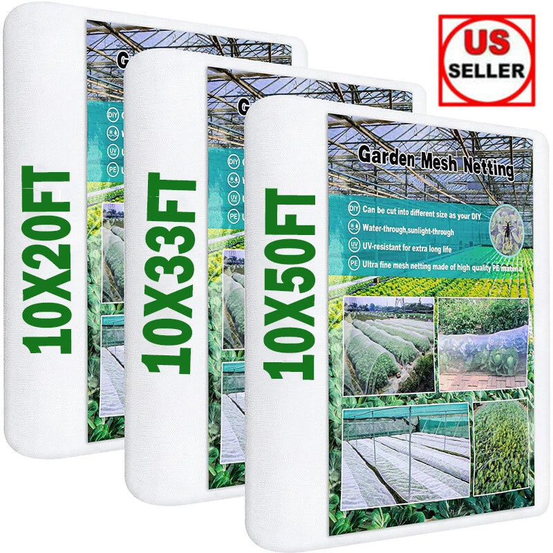 Garden Netting Pest Barrier Insect Netting for Garden Raised Beds Plant Mesh Net Garden Plants
