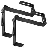 2 Pcs Adjustable Iron Flower Pot Bracket Wall Planter Hook for Garden Patio Garden Plants