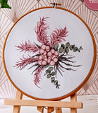 Cross Stitch Pattern Feathering The Nest PAMPAS GRASS Nature Theme Pampas Grass