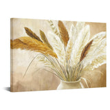 Vintage Pampas Grass Wall Art 24x36 Inch Boho Botanical Dried Flower Canvsa P... Pampas Grass
