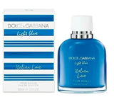Dolce & Gabbana Light Blue Italian Love EDT Men 3.3 oz 100ml New in box EDT