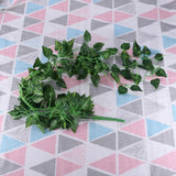 Leaves Wall Decor Artificial Plants Indoor House Faux Leaf Vines Room Hootnee Green Plant