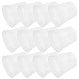 30PCS Plastic Nursery Flowerpots Ventilated Holes Flowerpot for Garden Outdoor Garden Plants
