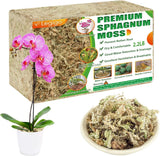 2.2LBS Premium Sphagnum Moss for Plants- 40QT Natural Succulent Carnivorous P... Orchids