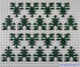 LEGO - Plant Leaves 6x5 Dark Green - Tree Branch Forest Jungle Foliage Leaf Lot Green Plant