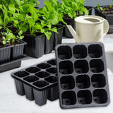 12 Holes Vegetable Seedling Pots Seedling Tray Garden Plant Flower For Planting Garden Plants