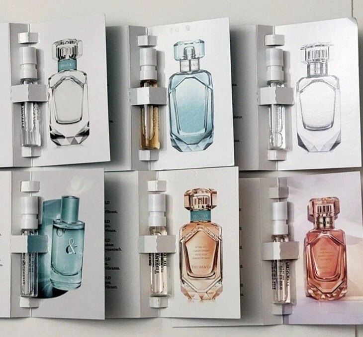 Tiffany & Co Perfume Collection For Women 6pcs Sample Set Nice Gift! EDP