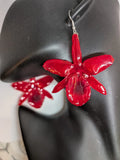 Medium Den. Nobile Red, Real Orchid in Resin Orchids