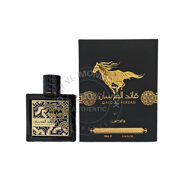 Qaed Al Fursan Lattafa  3.04 oz / 90 ml Men Eau De Parfum Spray EDP
