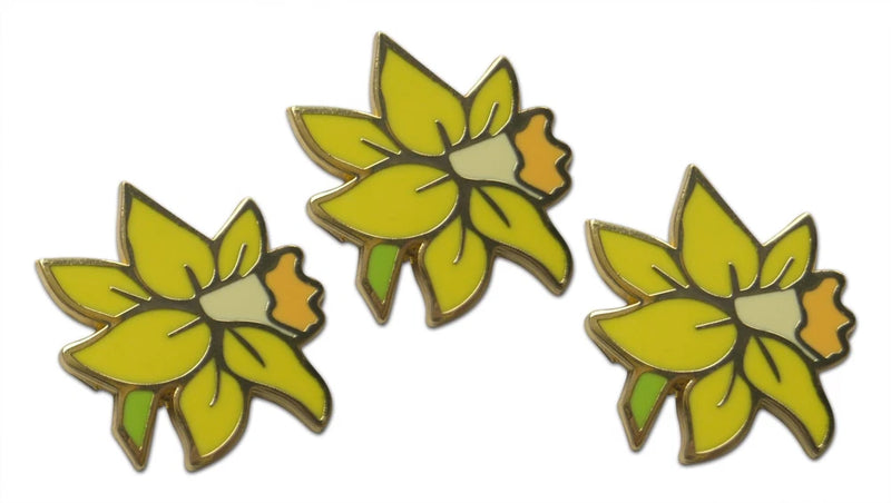 Flower Blossom Floret - Sunflower, Daffodil, & Other Lapel Pin, Hat Pin & Tie Ta Sunflower