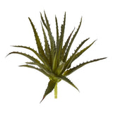 Nearly Natural 10" Aloe Pick Artificial Plant (Set of 6) in Green Green Plant
