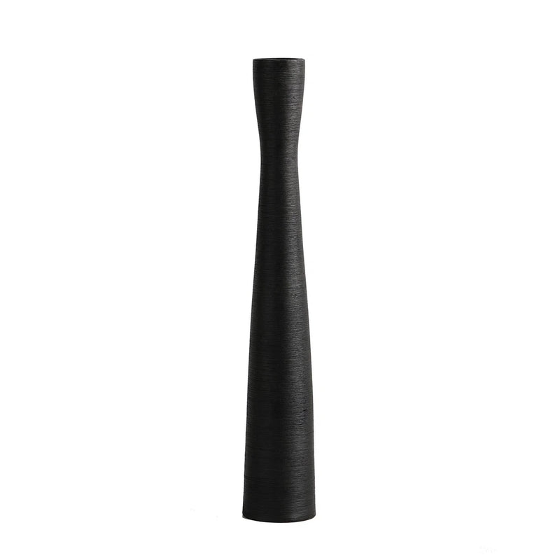 Black Floor Vase 20" Tall Ceramic Vases Large,Skinny Long Matt Vase for Pampa... Pampas Grass