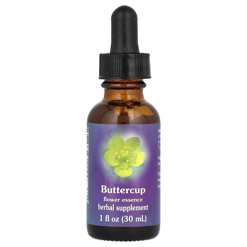 Buttercup, Flower Essence, 1 fl oz (30 ml) Ranunculus