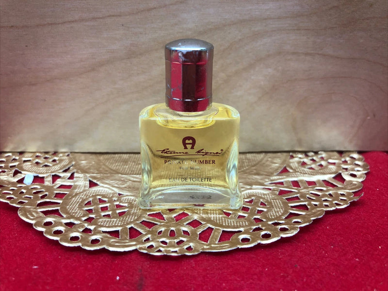Etienne Aigner Private Number Men's EDT (.17oz/5ml) Travel Splash Mini *NEW* EDT