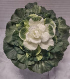 Mini rose artificial decorative cabbage. Silk Flowers Bouquet