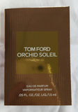 Tom Ford ORCHID SOLEIL Eau de Parfum EDP 0.05 oz/1.5 mL SAMPLES Vials Cards New EDP