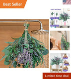 Eucalyptus Lavender Flowers Bundle Set for Shower Home Decor Relaxation Dried Flower