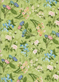 Hydrangea Radiance 1 Fat Quarter cotton fabric quilt floral sprays flowers Hydrangea