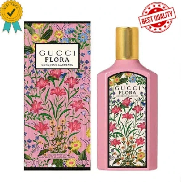Gucci Flora Gorgeous Gardenia 3.3 oz  100 ml EDP Women's Perfume -Free Shipping EDP