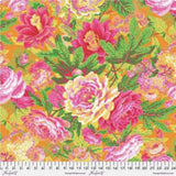 Free Spirit Philip Jacobs Floral Burst Yellow Cotton Fabric By The Yard Flowering Plants