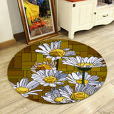 3D Art Sunflower Flower NAO1041 Game Rug Mat Elegant Photo Carpet Mat Fay Sunflower