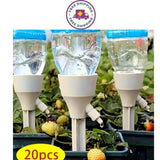 20pc Automatic Drip Irrigation Watering Kit Adjustable Bottle Home Garden Plant Garden Plants