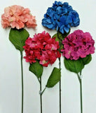 4 PC Set Mixed Hydrangeas 27" Long Stem Artificial Flower Home General Decor US Hydrangea