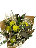New IKEA MAVINN Mixed Artificial Flower Bouquet Green/White 506.151.38 Green Plant