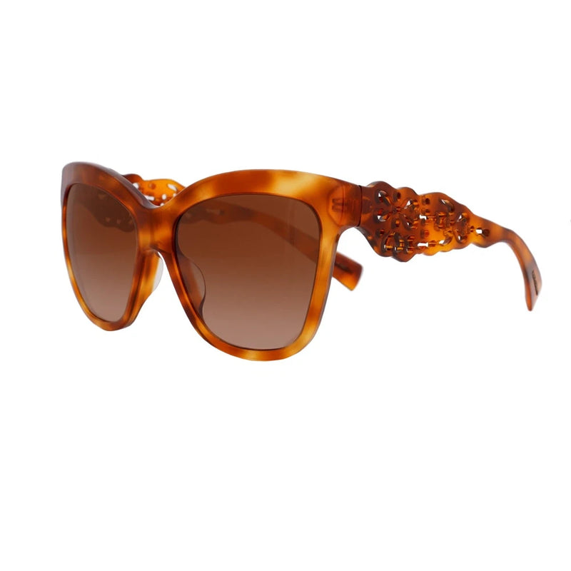 DOLCE & GABBANA DG 4264 F tortoise sunglasses with brown lenses