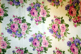 LILLIANS GARDEN FROM FABRIC TRADITION LARGE BOUQUETS - 100% COTTON FABRIC Bouquet