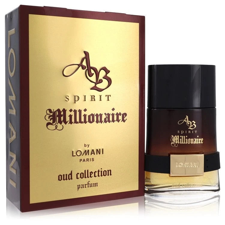 Spirit Millionaire Oud Collection by Lomani Eau De Parfum Spray 3.3 oz For Men EDP