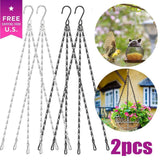 Hanging Flower Basket Chain Plant Pot Hanger Planter Chains Outdoor Garden Decor Garden Plants