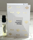 Mancera Intense Cedrat Boise EDP 2ml/.06fl oz Cologne Spray Sample Vial EDP