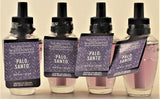 QTY 4 - Bath & Body Works PALO SANTO Wallflowers Home Fragrance Oil Refills Bouquet