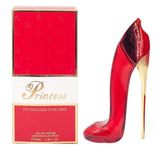 Princess High Heel Shoes Red Eau De Perfume For Woman, 2.9 OZ EDP