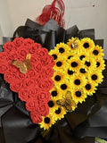 flower bouquet Sunflower