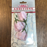 Lot Of 3 Packages Add-on-Blooms Bridal Additions Rosebud Blooms Pink Bouquet