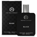 The Man Company Black EDT Perfume For Men Premium Long Lasting Fragrance 50 ML EDT
