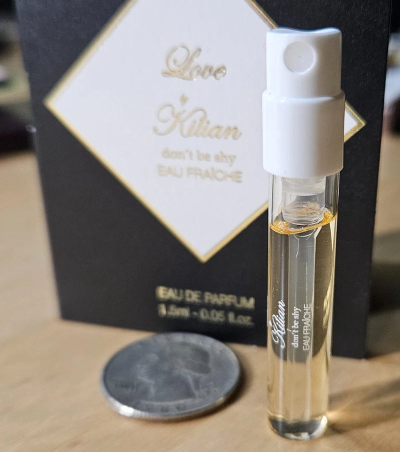 Kilian Love DonÕt Be Shy Eau de Parfum Sample Spray Vials 1.5ml / 0.05oz #F0-1 EDP