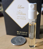 Kilian Love DonÕt Be Shy Eau de Parfum Sample Spray Vials 1.5ml / 0.05oz #F0-1 EDP