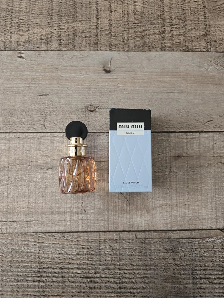 MIU MIU Miutine Eau De Parfum  Mini Dabber Splash 7 mL New In Box EDP