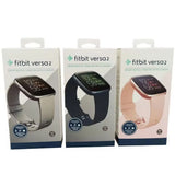 NEW Fitbit Versa 2 Health & Fitness Smartwatch Authentic Activity Tracker Roses
