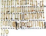 Dollhouse Miniature Jewelry - Choice of 1 of 53 Necklaces 1:12 or 1:6 (Mostly) Bouquet