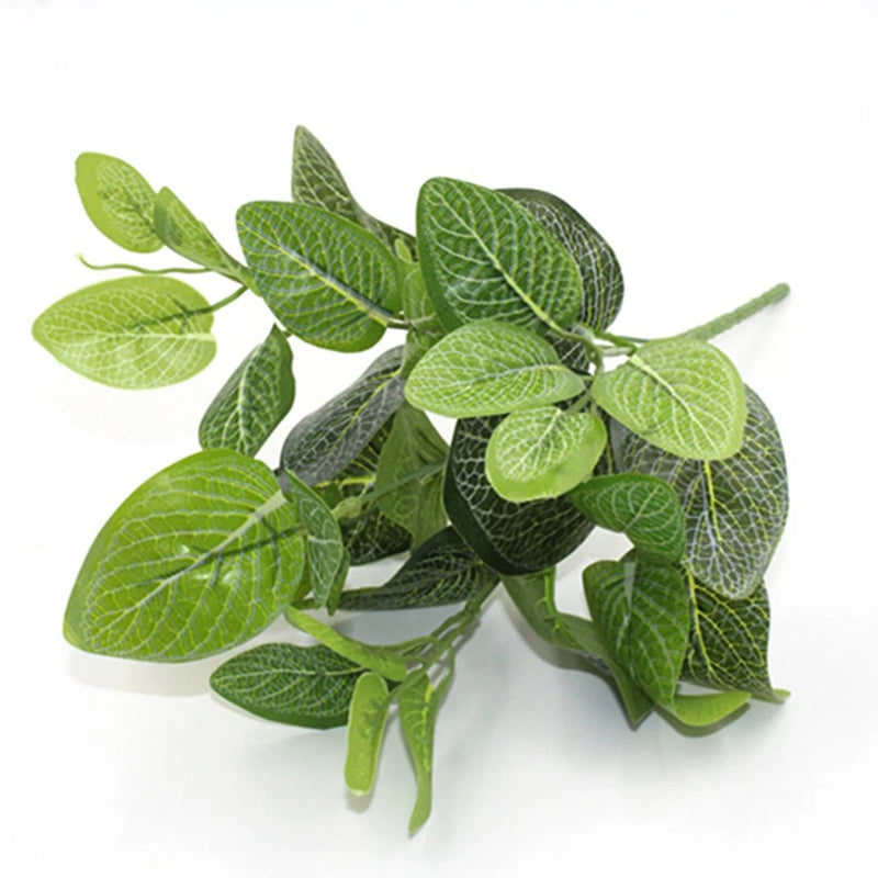 Imitation Plants Fabric Fake Plants Home Office Garden Decor 33cm Green NEW_ Green Plant