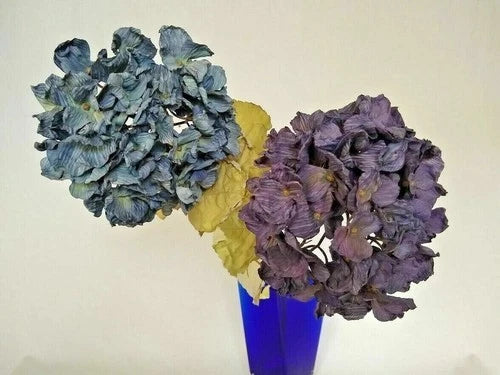 30 Silk Hydrangea Flower Spray Purple Navy (pack of 2), New $16.00 Hydrangea