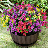 20 Bundles Artificial Fake Flowers Faux Eucalyptus Flowers for Outdoor Outsid... Green Plant