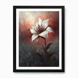 Lily Flower Art Print Framed Wall Art Poster Canvas Print Picture Lily