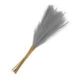 15Pcs Pampas Grass,21" Fake Pampas Grass for Wedding Decoration,Light Gray Pampas Grass