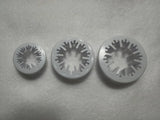 Cutter Carnation Flower . Set of 3 Carnation